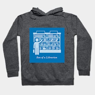 Son of a Librarian Podcast Logo Hoodie